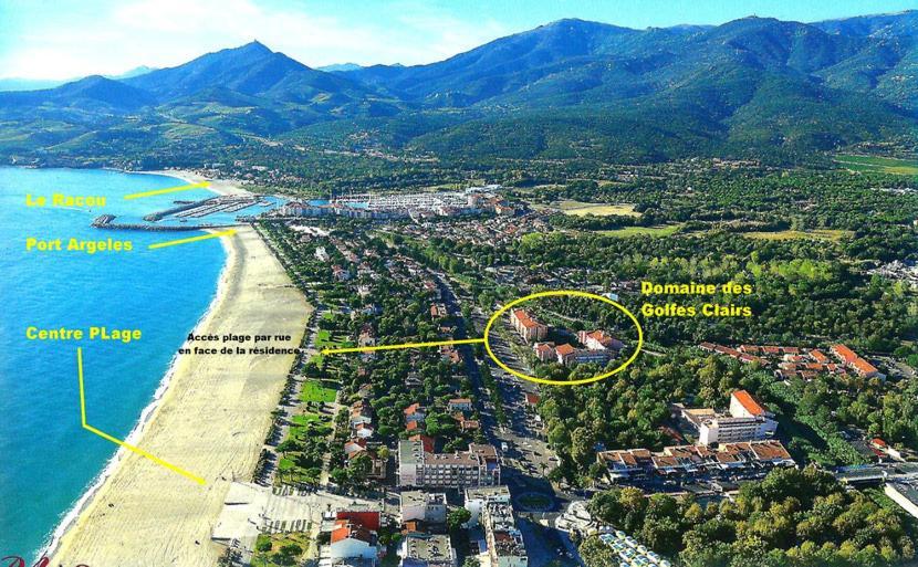 Argeles Plage Studio Piscine Park. Privatif Dans Res. Securisee Екстер'єр фото